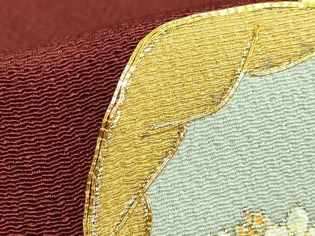 金彩 鬼しぼ縮緬