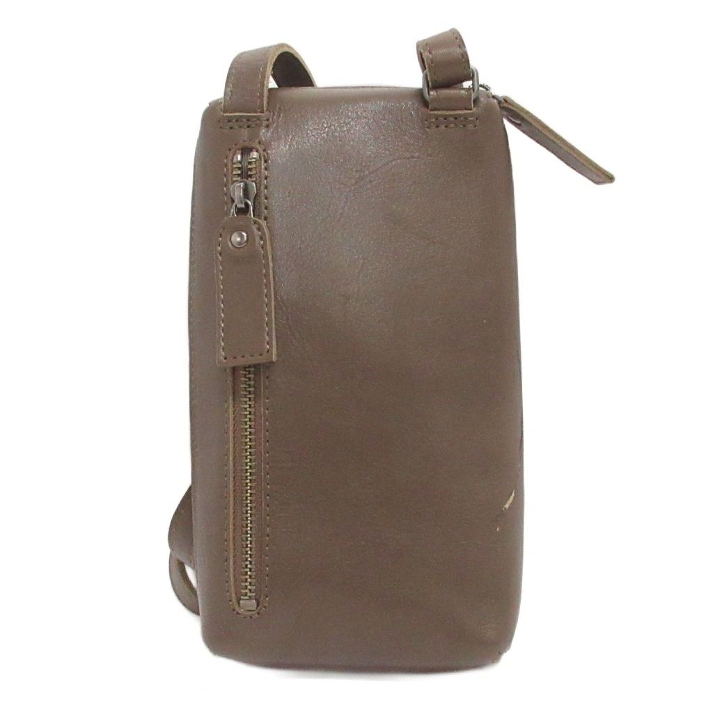 ヨーガンレール JURGEN LEHL 財布バッグ ショルダー レザー 茶 - メルカリ