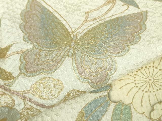 辻が花 象牙色地