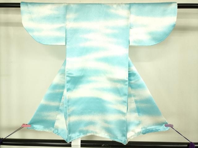 上 七五三 男の子 祝着 被布セット 霞文 暈し染め 被布 鷹 洗える着物 kh 6