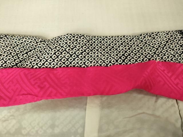 総絞り 束ね熨斗花文