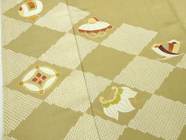 縮緬地 木蘭色地