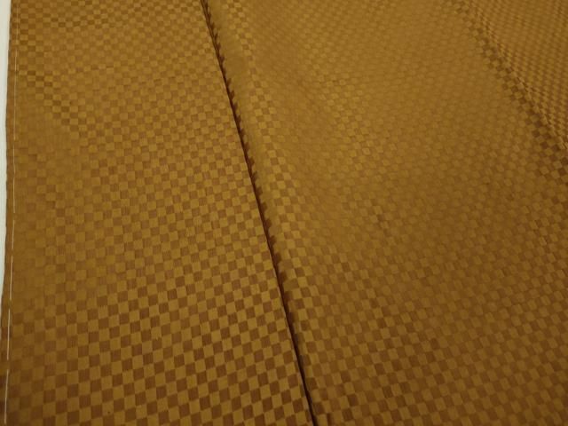 本場黄八丈 市松綾織