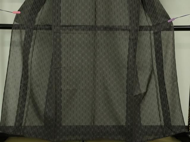 平和屋本店＊極上 夏物 本塩沢 夏塩沢 伝統工芸士 本田利夫作 瀧右衛門