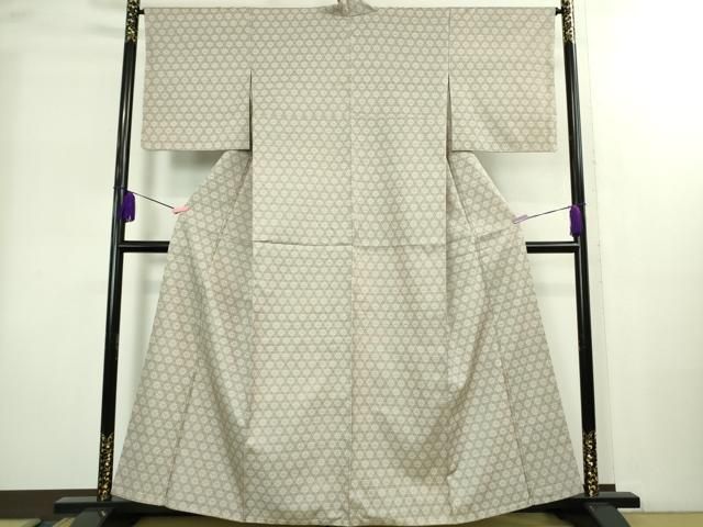 平和屋本店○極上 最高級 人間国宝 北村武資 経錦 お召 亀甲花紋 利休