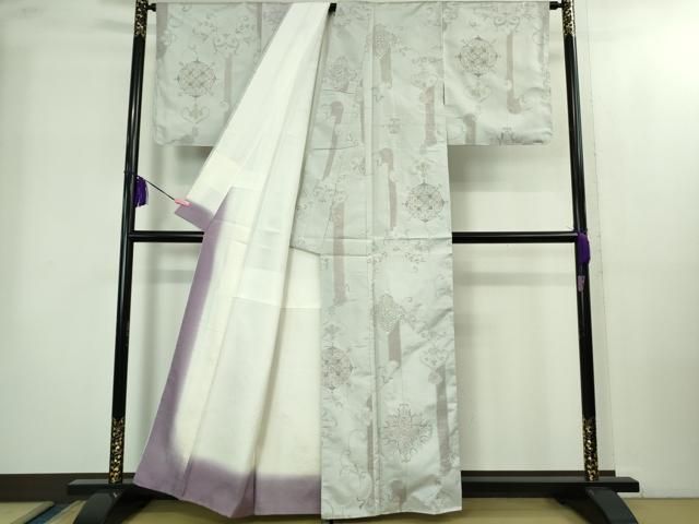  ● 上 中国三大刺繍 スワトウ刺繍 汕頭刺繍 本場大島紬 正倉院花文 ♥ kh 6 紬 着物