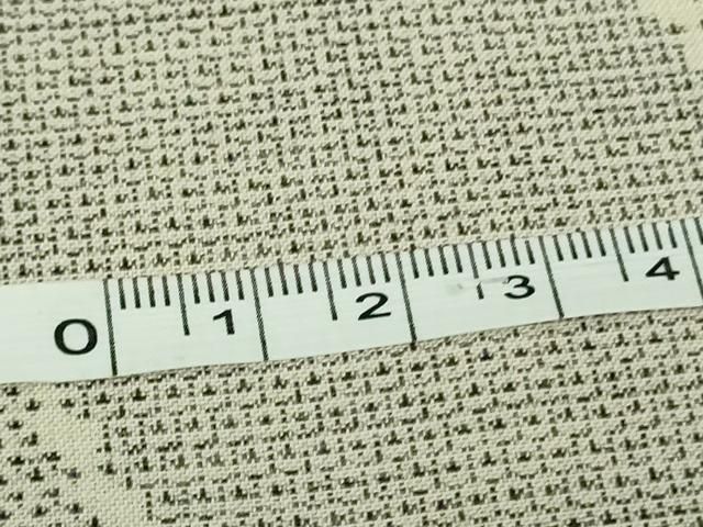 平和屋本店○極上 綿薩摩 東郷織物謹製 手織 160亀甲 斜線文 逸品