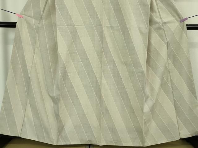 平和屋本店○極上 綿薩摩 東郷織物謹製 手織 160亀甲 斜線文 逸品