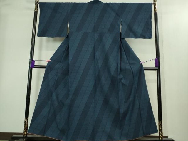 ● 上 綿薩摩 木綿 150亀甲 斜線文 kh 6