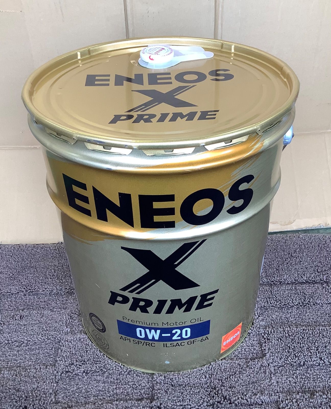 シーズー　エネオス X PRIME 0W-20 新品未開封 ENEOS X PRIME 0W-20 - ENEOS