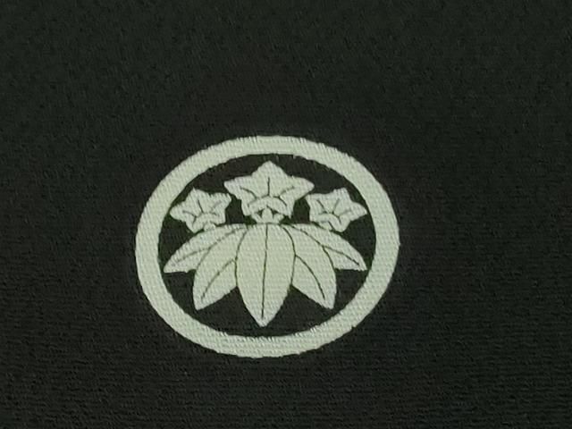 平和屋本店○極上 創業460年・千總 黒留袖 駒刺繍 几帳鴛鴦吉祥花文