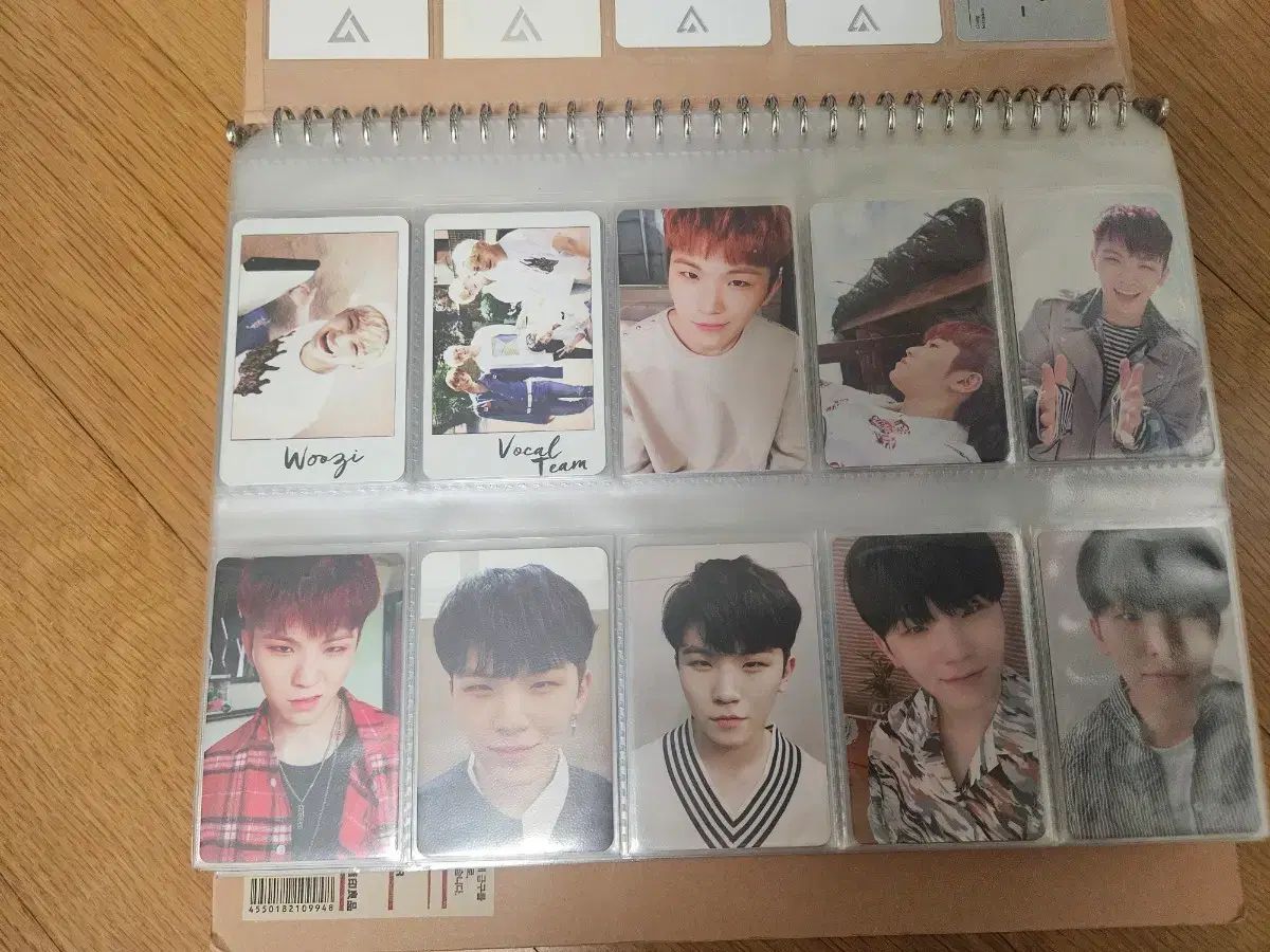 ウジ 韓国 アルバム トレカ 全メンバー デビュー Face the Sun
