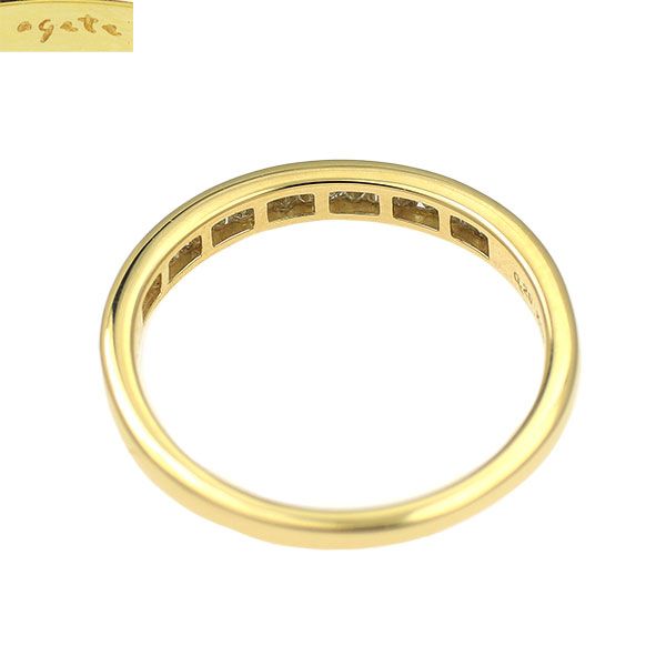 アガット/agete K18YG ダイヤモンド リング 0.20ct - メルカリ