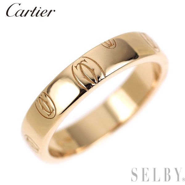 カルティエ K 18 PG リング ハッピーバースデー 50号