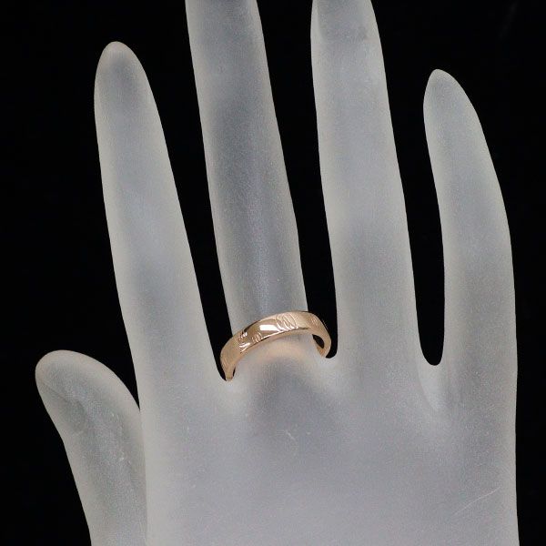 カルティエ K18PG リング ハッピーバースデー 50号 - メルカリ