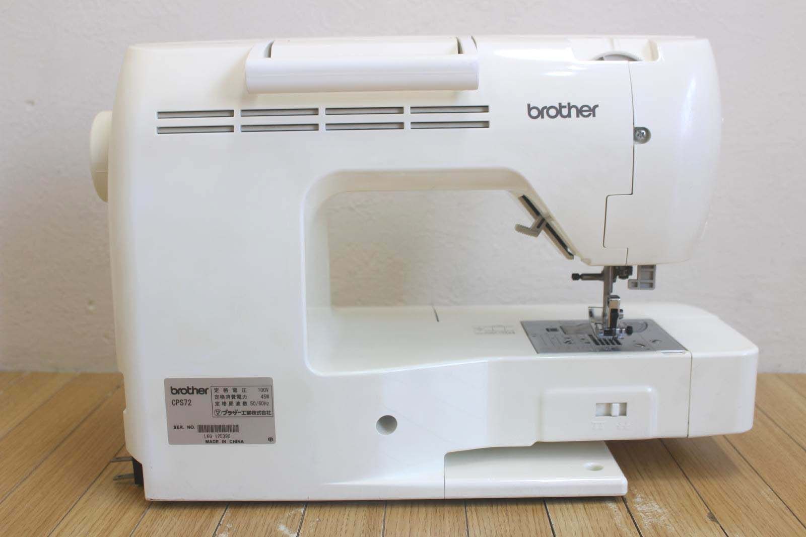 brother コンピュータミシン　CPS72 レア　ヴィンテージ brother コンピュータミシン CPS72 レア ヴィンテージ ブラザー CPU