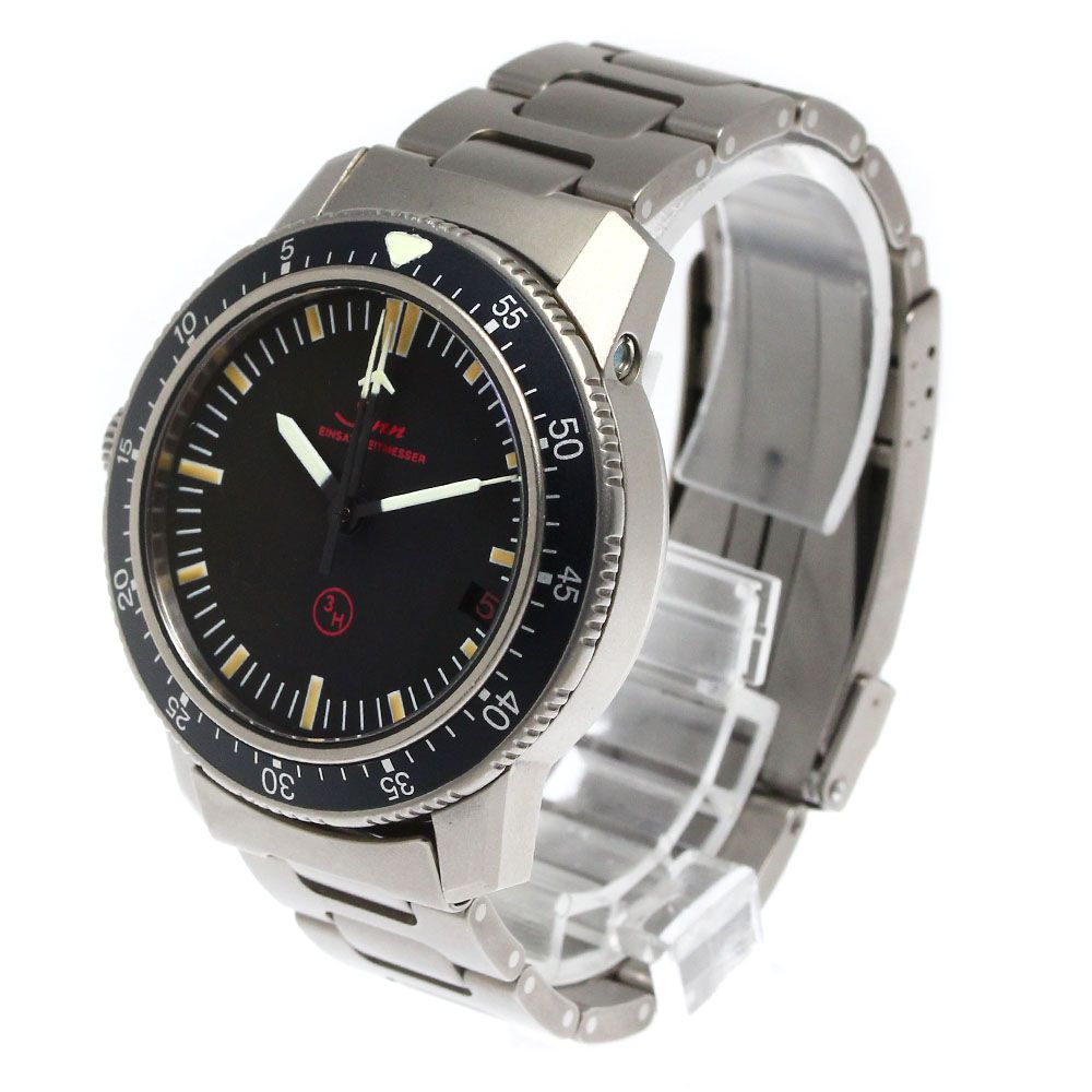 ジン Sinn 503.EZM-1 クロノグラフ デイト 自動巻き メンズ良品保証書