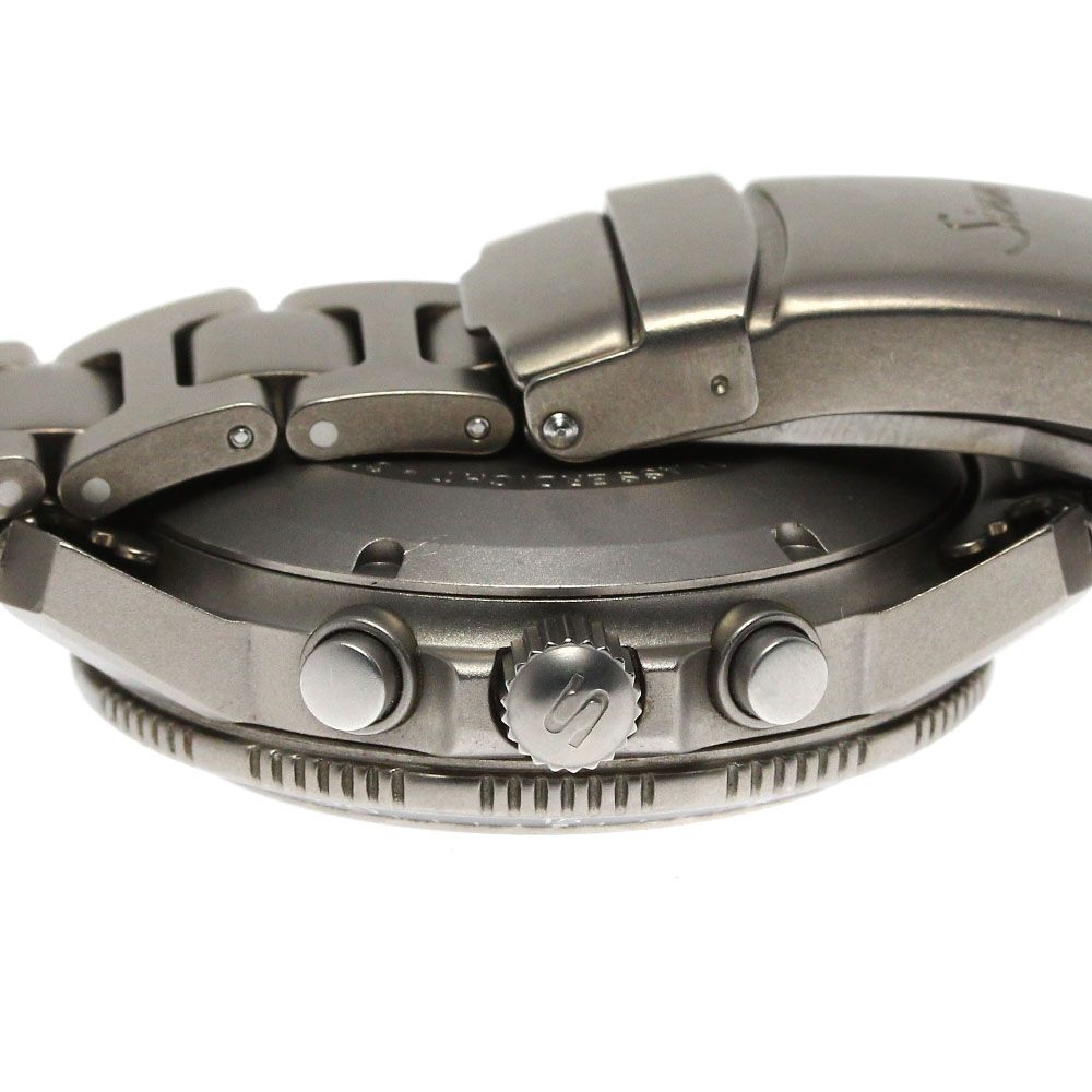 ジン Sinn 503.EZM-1 クロノグラフ デイト 自動巻き メンズ良品保証書