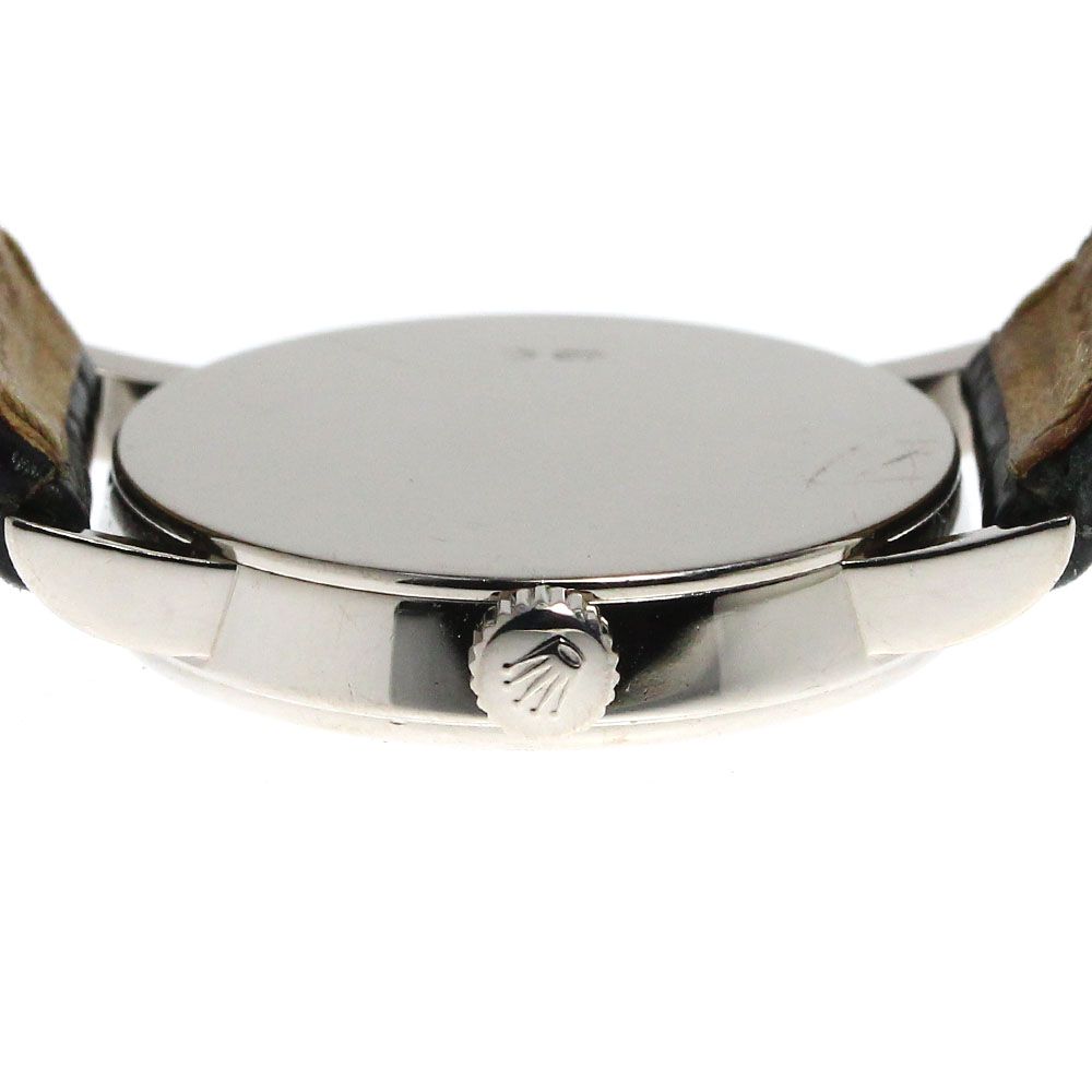 ロレックス ROLEX 6110/9 チェリーニ K18WG クォーツ レディース保証書