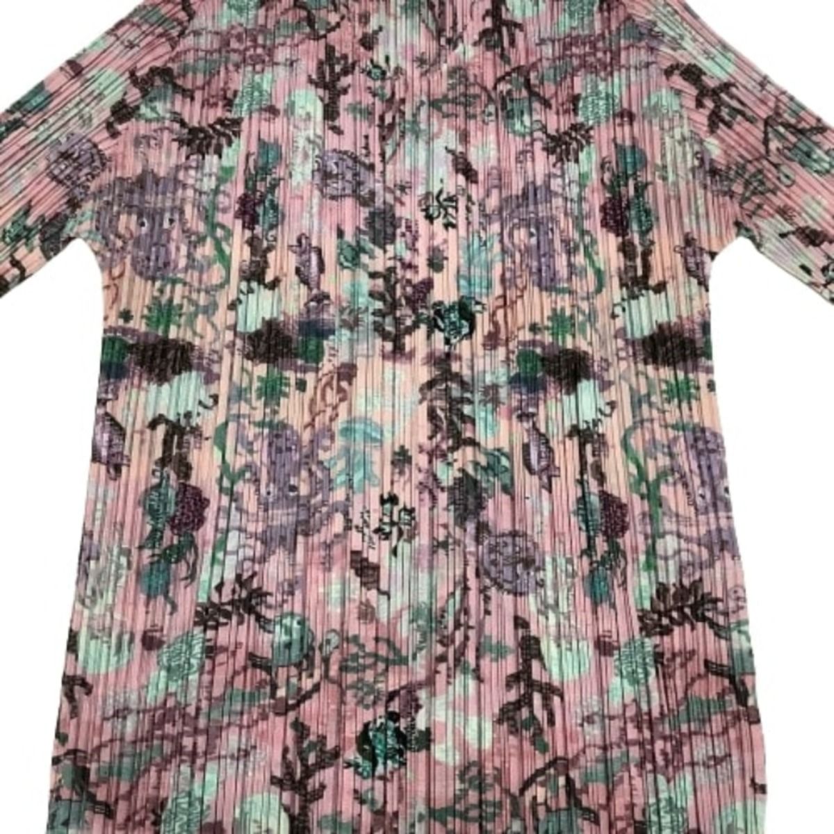 ♪♪ISSEY MIYAKE イッセイミヤケ PLEATS PLEASE カットソー 海の