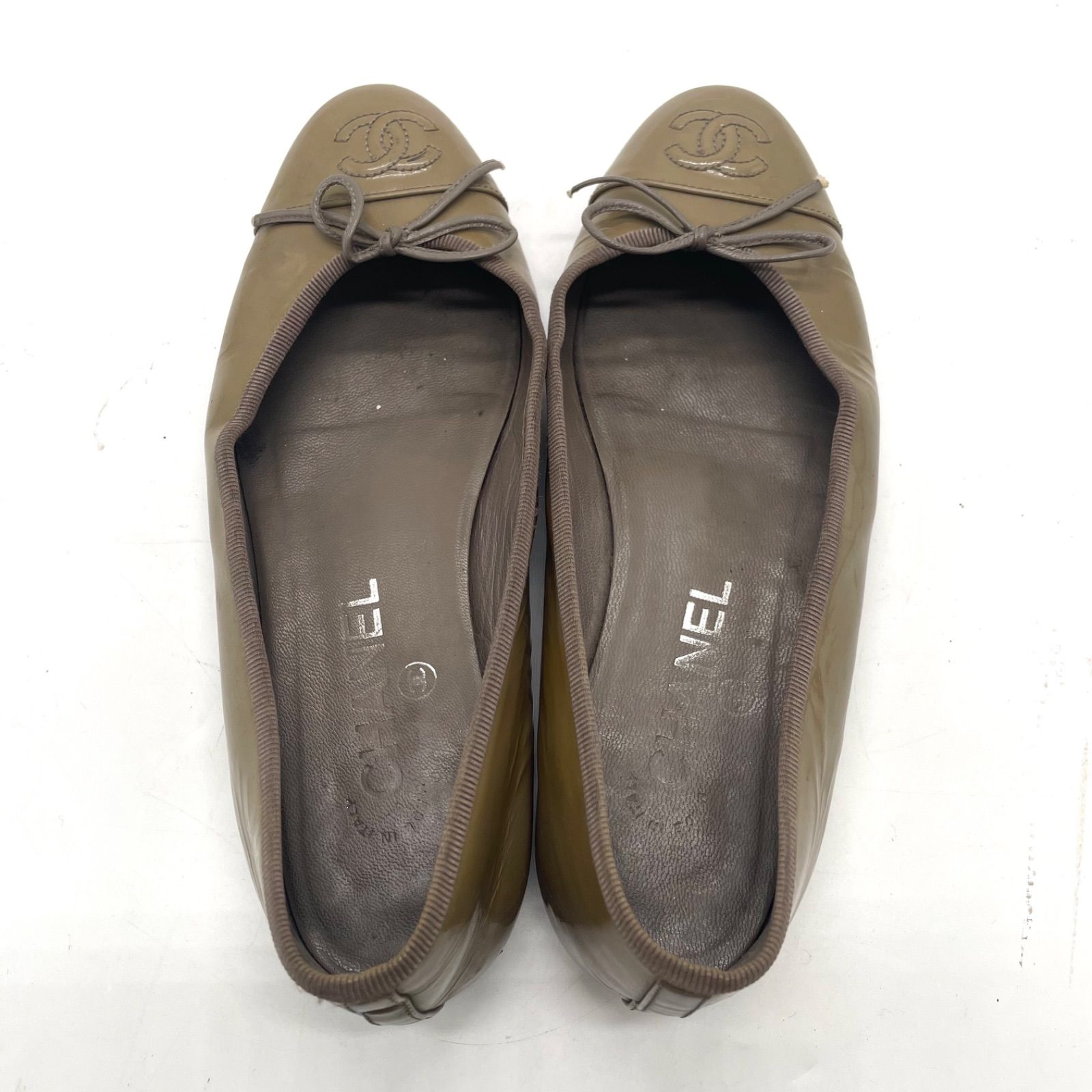 CHANEL シャネル バレエシューズ フラットシューズ ココマーク