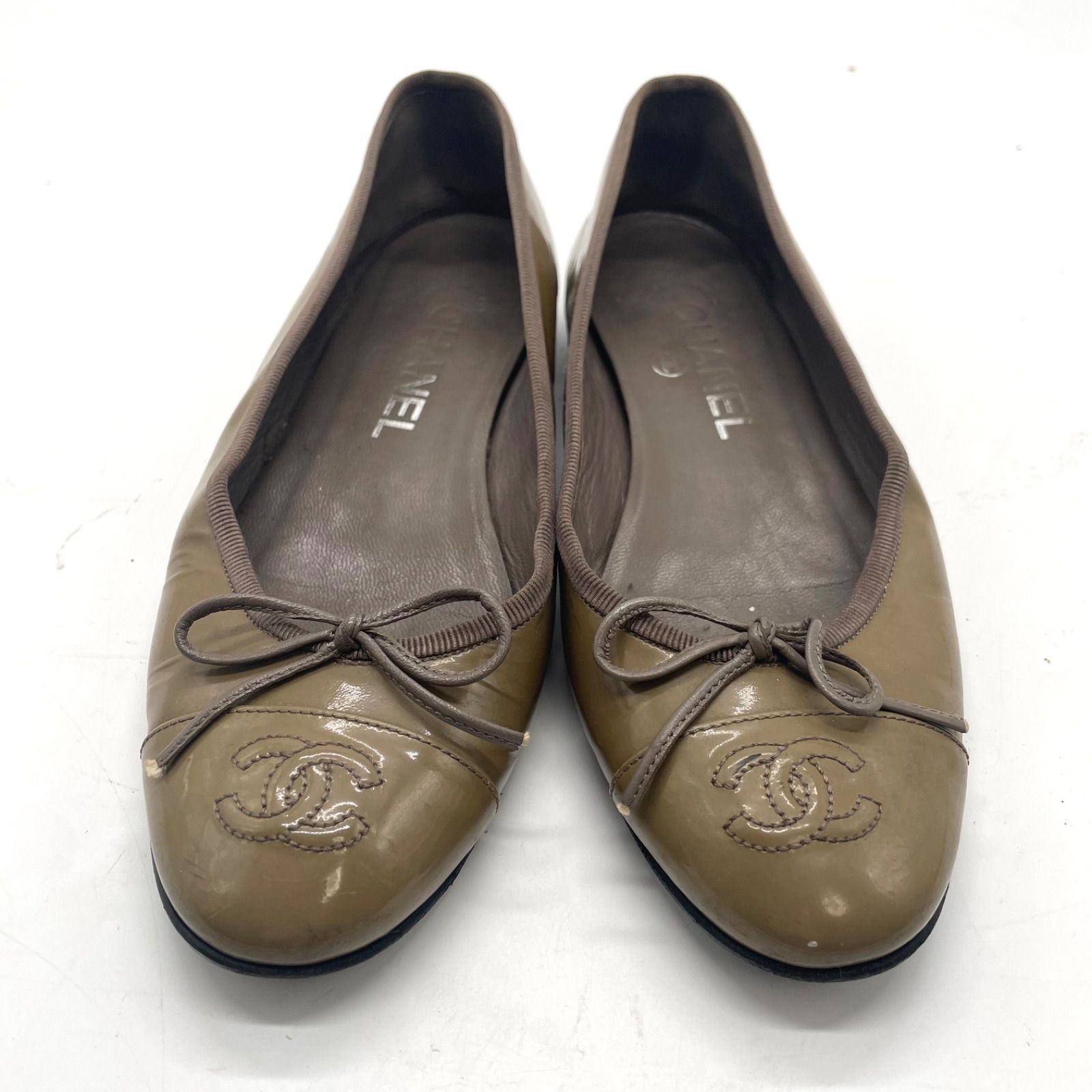 CHANEL シャネル バレエシューズ フラットシューズ ココマーク