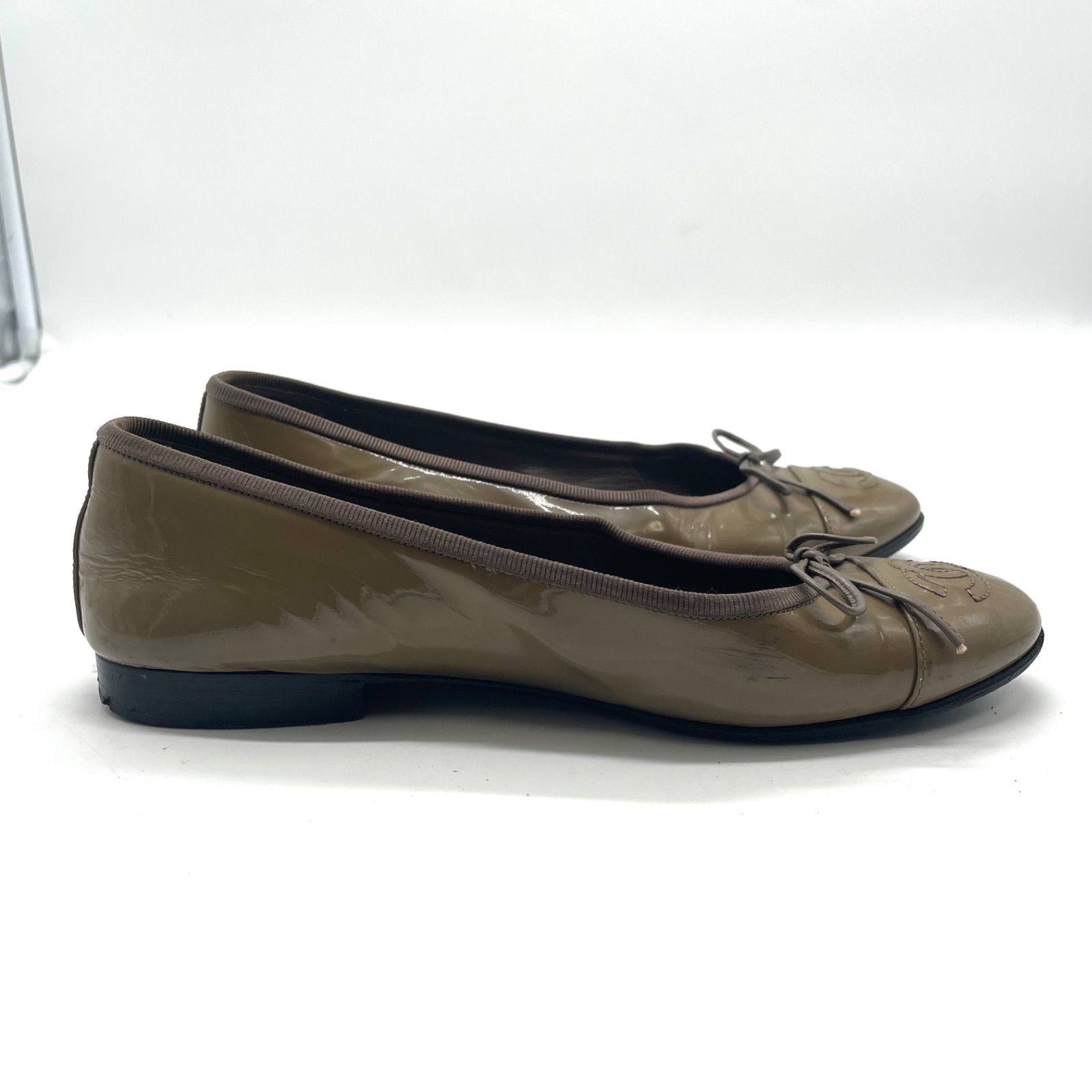 CHANEL シャネル バレエシューズ フラットシューズ ココマーク