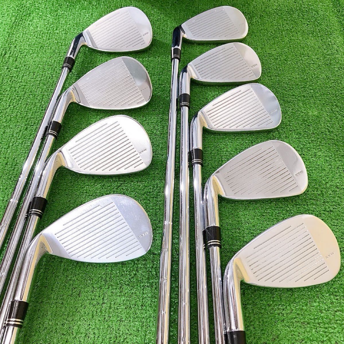 ツ36☆テーラーメイド r7 CGB MAX 9本アイアンセット アールセブンS