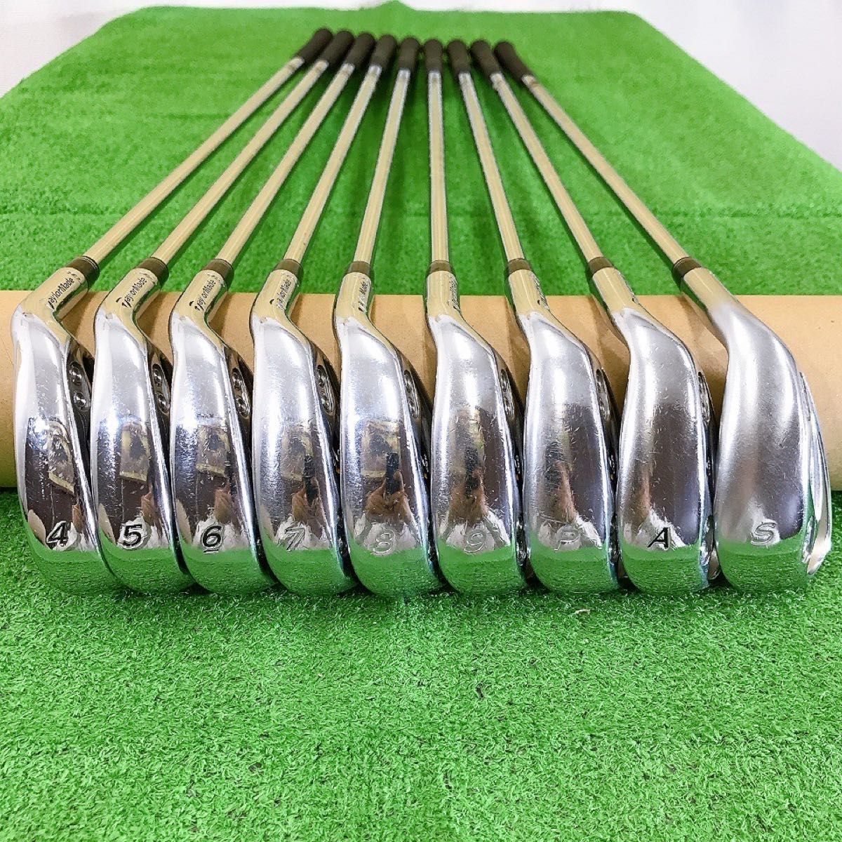 ツ36☆テーラーメイド r7 CGB MAX 9本アイアンセット アールセブンS