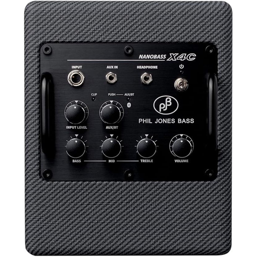 限定カラー：X4C】Phil Jones Bass PJB NANOBASS X4C Black Tweed