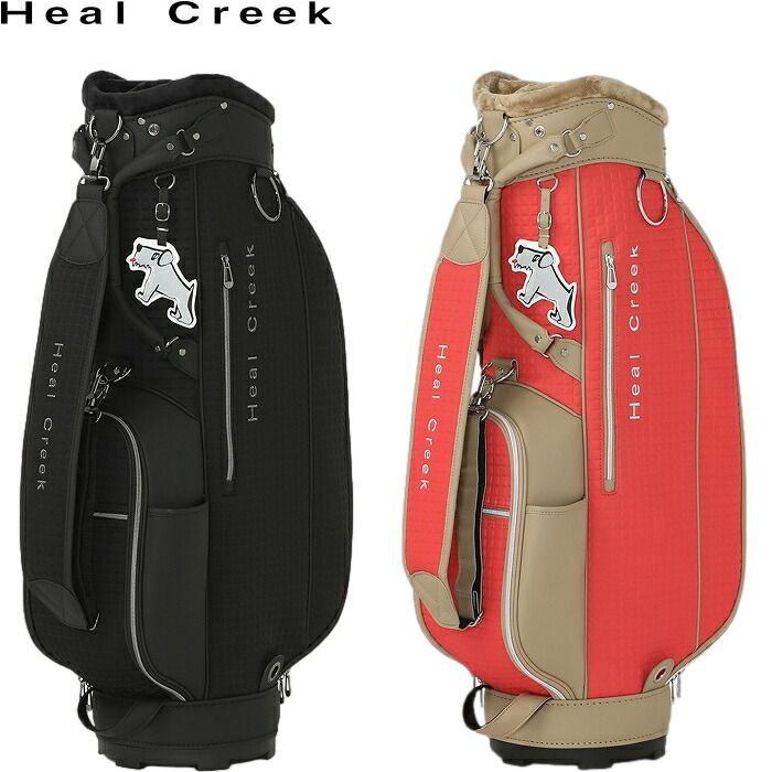 Heal Creek ヒールクリーク ネオプレーンエンボス加工 キャディバッグ