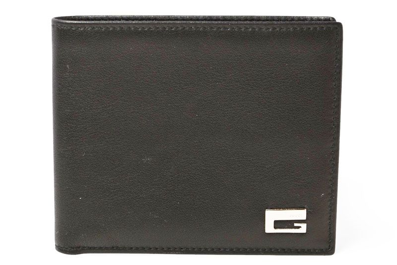 グッチ 財布|二つ折り財布 GUCCI メンズ 札入れ レザー ブラック 034.1408
