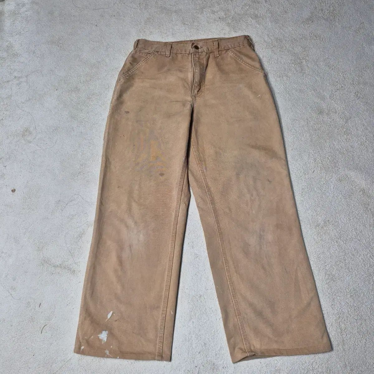 カーハート シングルニー ギャングスタフィット