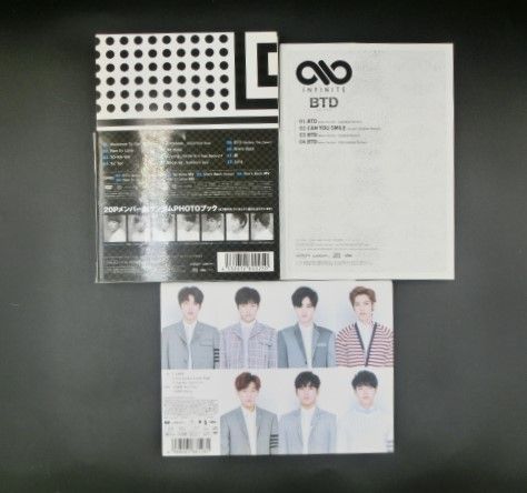 TAKA61-10】◇未検品 『INFINITE CD・DVD 3点セット』 まとめ売り