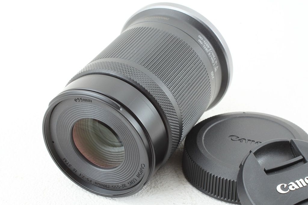極上品 Canon キヤノン RF-S 55-210mm F5-7.1 IS STM 望遠 ズーム