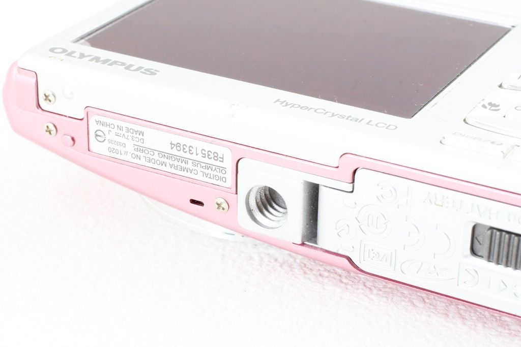 希少品【動作確認済】OLYMPUS オリンパス μ1020 レトロコンデジ 白 オリンパス ニュースリリース： スリムなボディで光学7倍ズームを実現