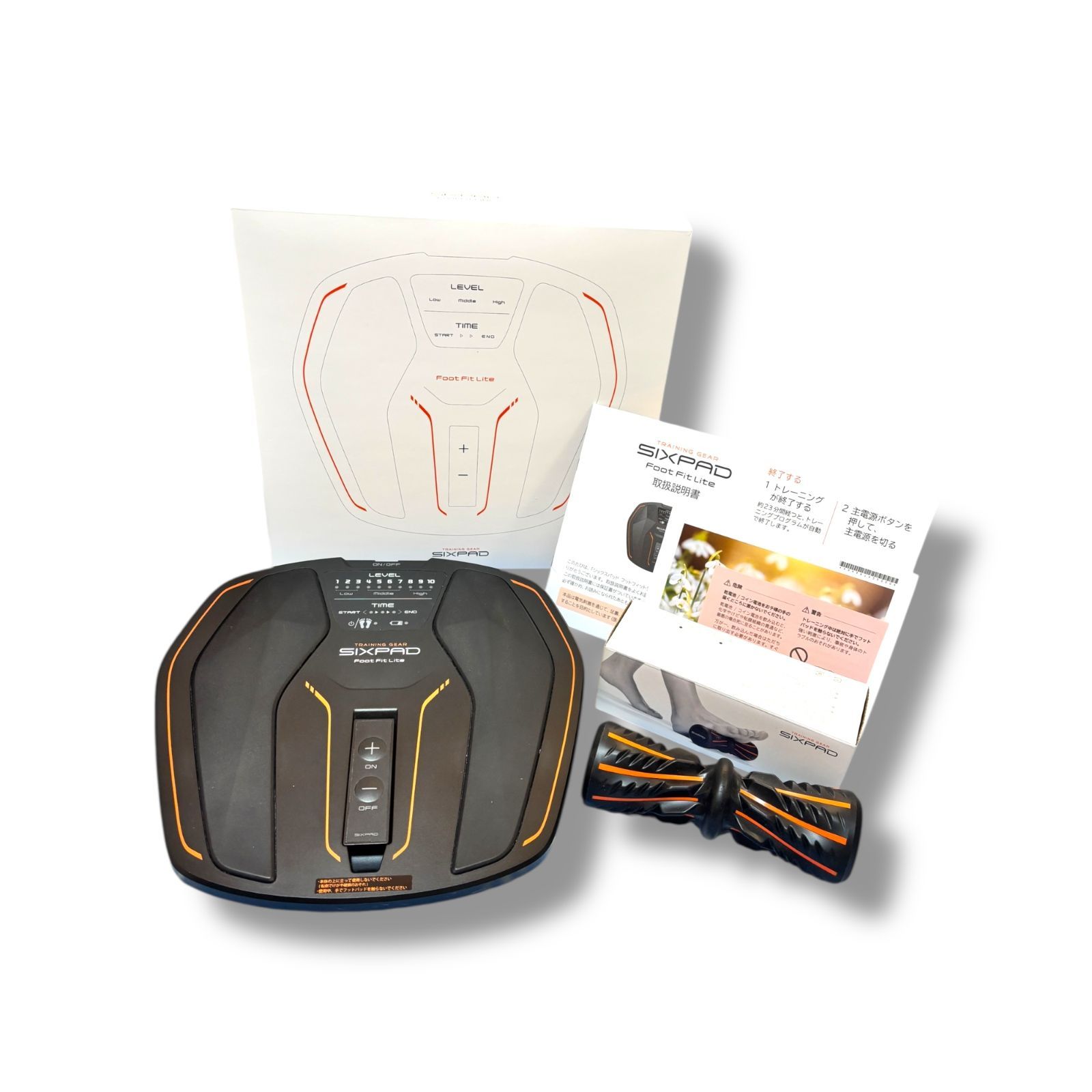 管理番号3341 シックスパッド フットフィット|SIXPAD Foot Fit ショッパー Lite ブラック