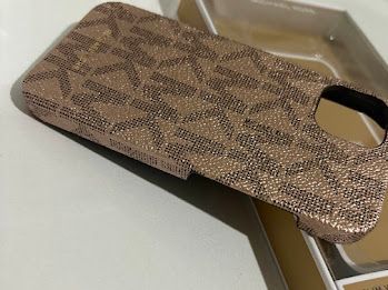 マイケルコース iPhone 13 対応 ケース ローズ ロゴ MK 405