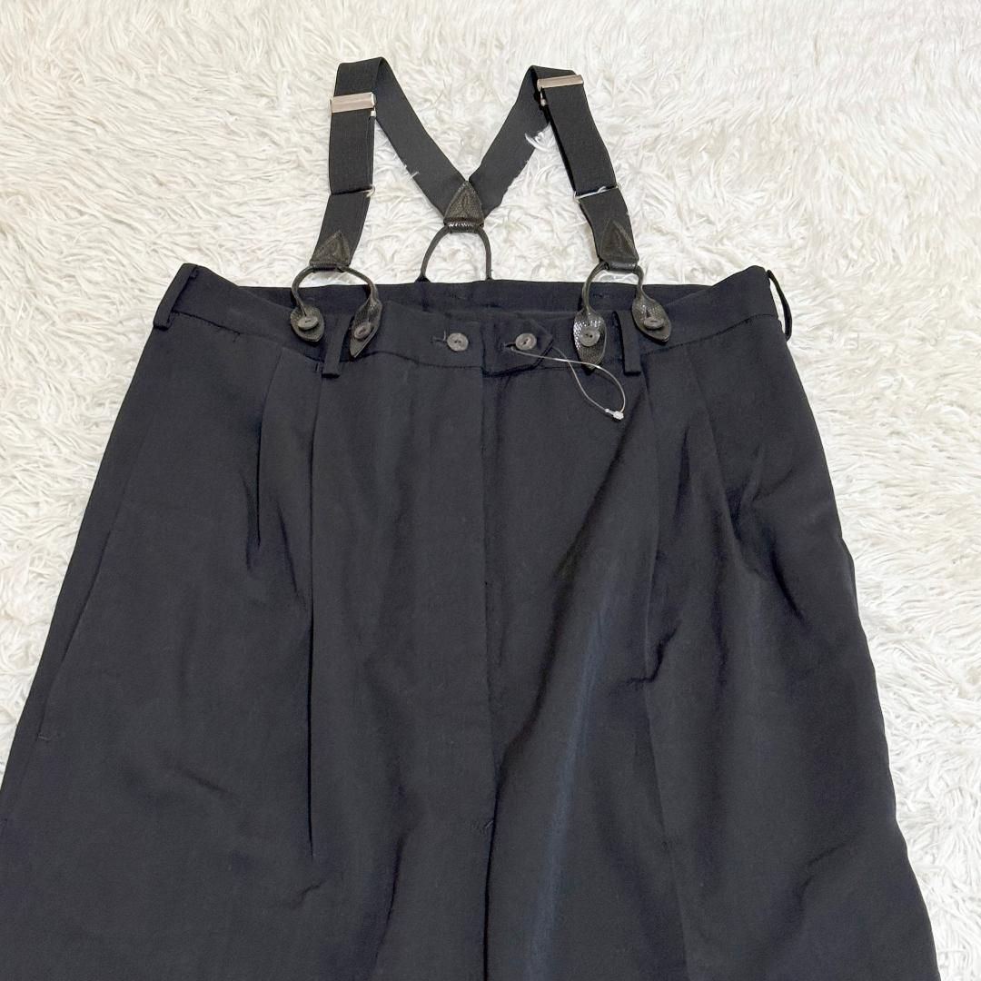 美品 ジャンポールゴルチエ サスペンダーウルトラサルエルワイドパンツ