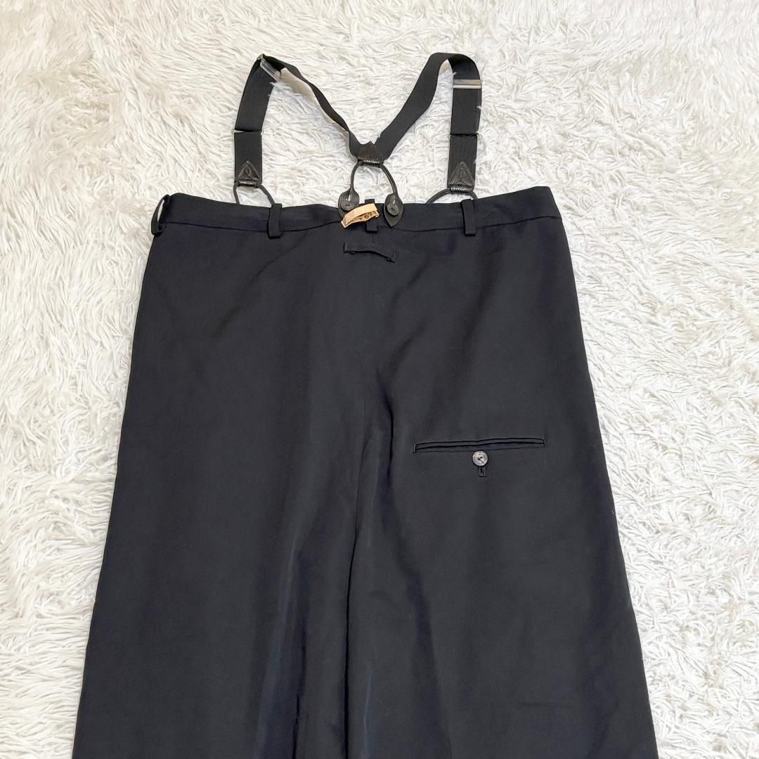 美品 ジャンポールゴルチエ サスペンダーウルトラサルエルワイドパンツ