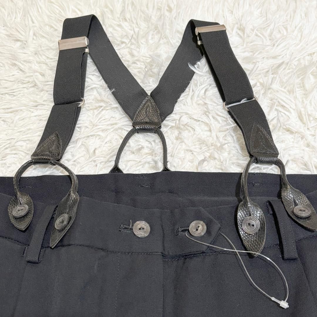 美品 ジャンポールゴルチエ サスペンダーウルトラサルエルワイドパンツ