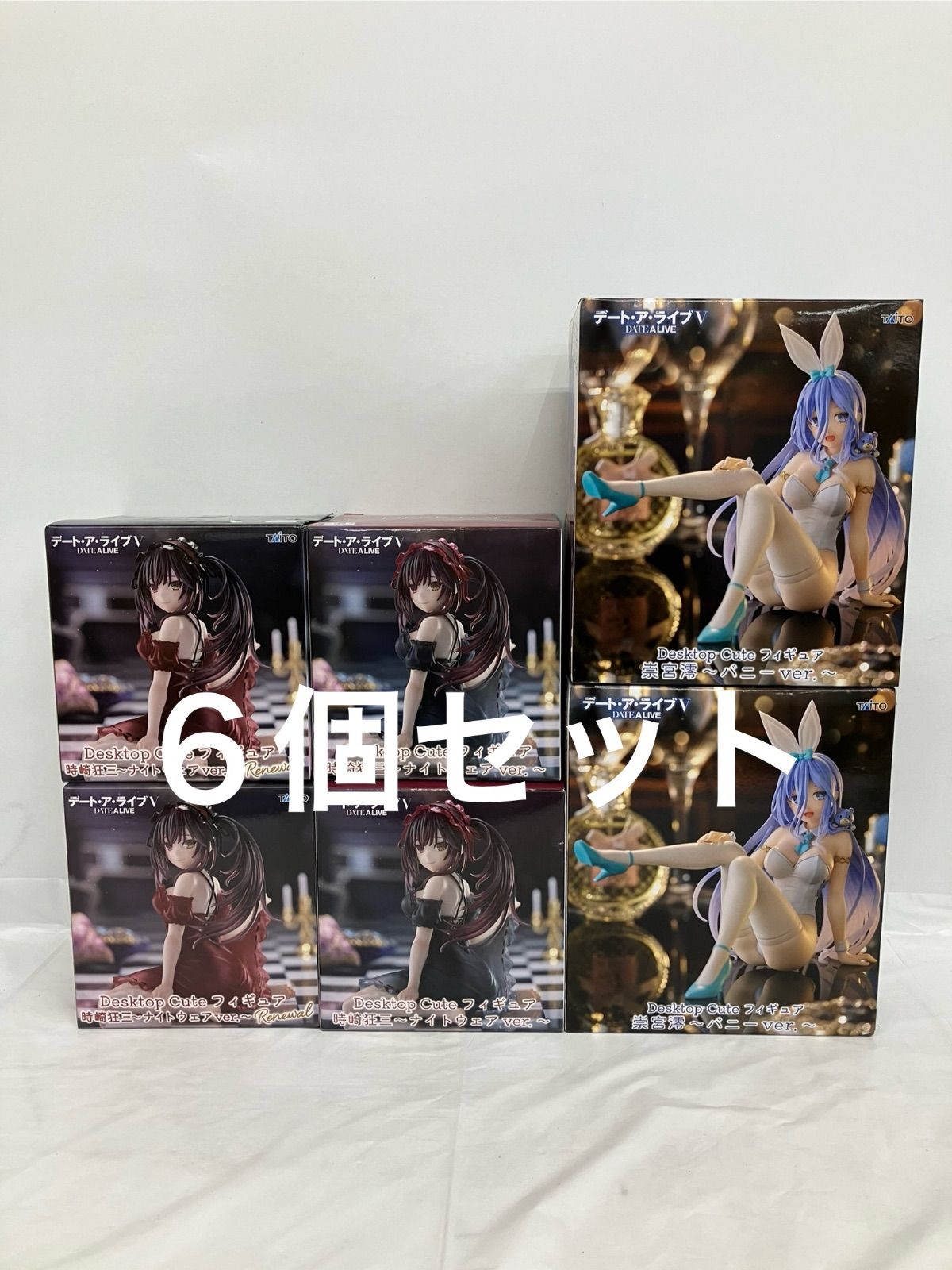 未開封 デートアライブV フィギュア 3種6個セット LFQ540 f107 - メルカリ