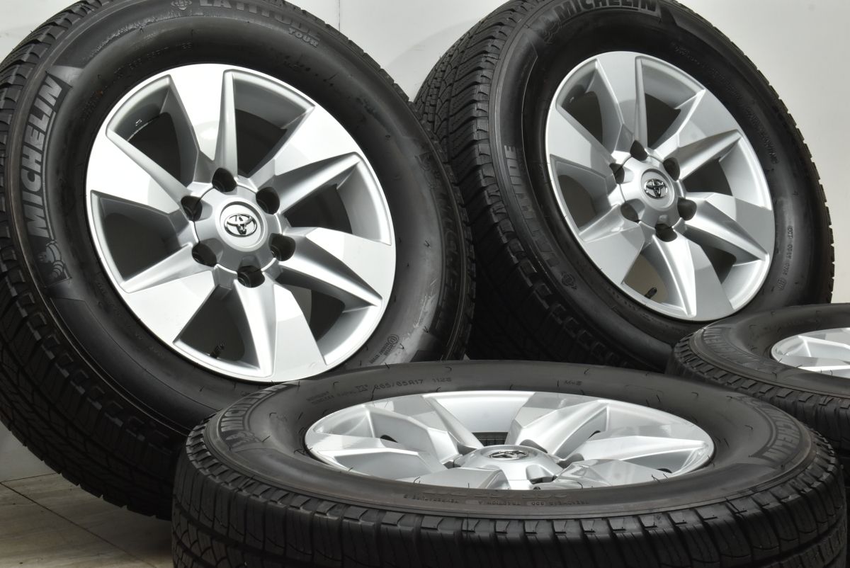 トヨタ 150 プラド 17 in 7 5 J 25 PCD 139 ミシュラン ラティチュードツアー 265 65 R ハイラックス サーフ 流用