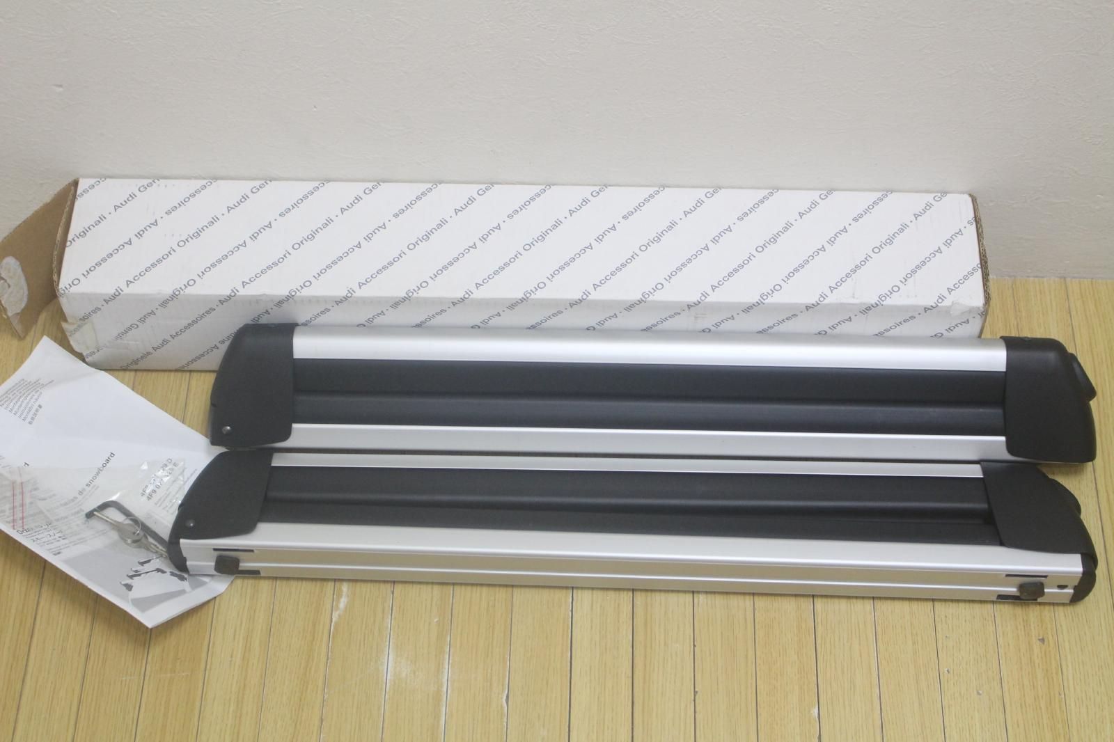 Audi アウディ スキー＆スノーボード ホルダー 4 F 9 071 129 E 車載幅60 cm