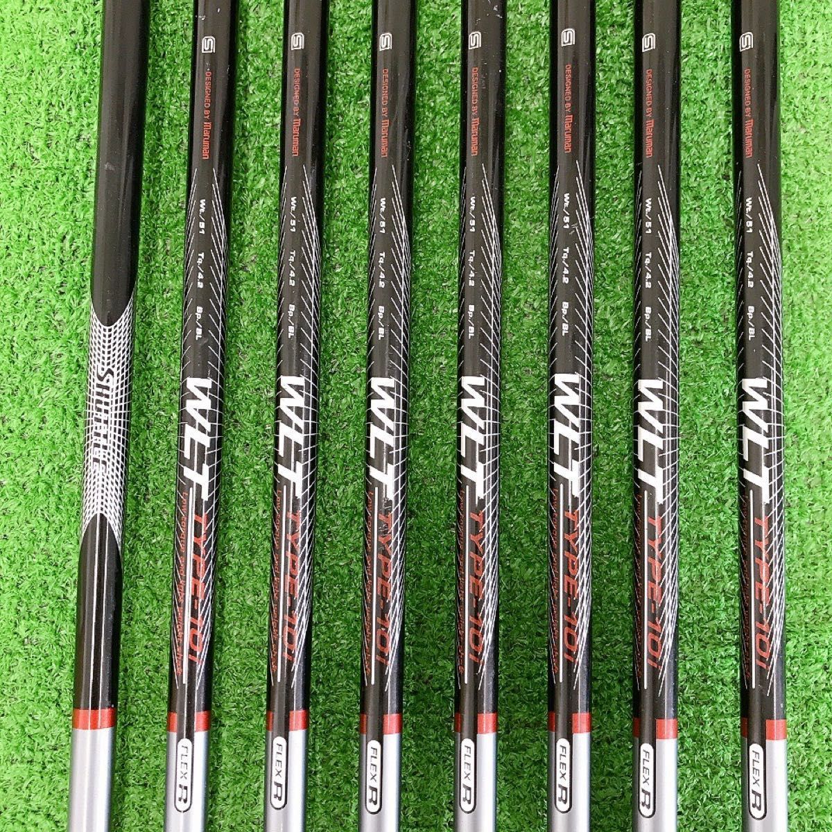 ツ37☆シャトル i3000X 8本レフティアイアンセット shuttle左利き用
