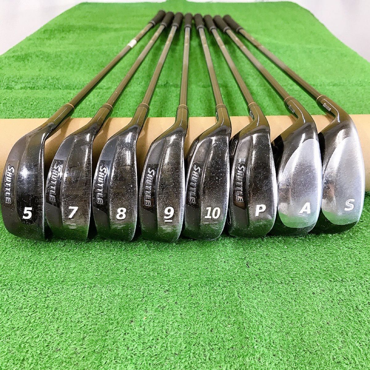 ツ37☆シャトル i3000X 8本レフティアイアンセット shuttle左利き用
