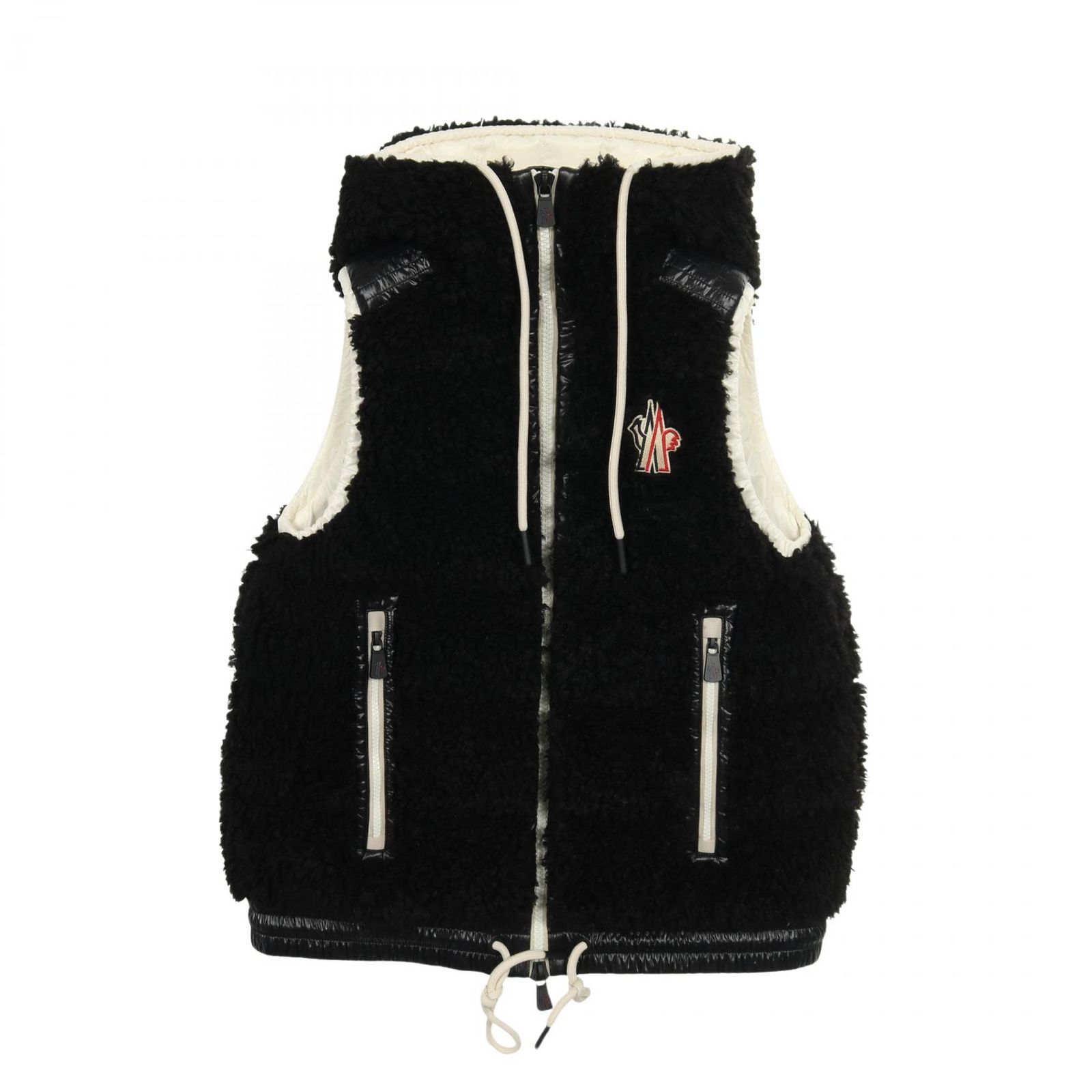 MONCLER GRENOBLE モンクレールグルノーブル ボア ダウンベスト