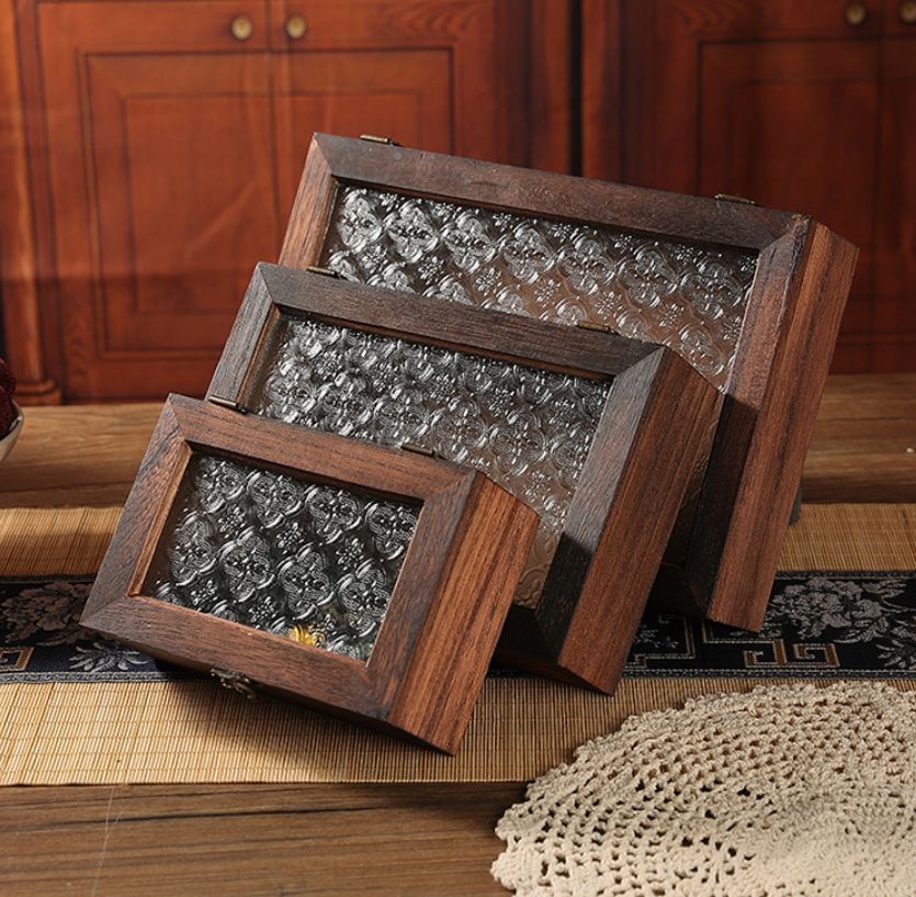 新品?未使用】 ウッドボックス Sサイズ 木製 小物入れ 木箱