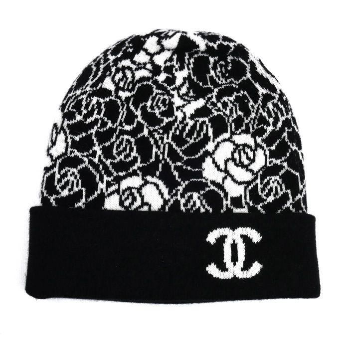 シャネルカメリア柄キャップ シャネルカメリア柄キャップ シャネルカメリア柄キャップ 【公式通販】