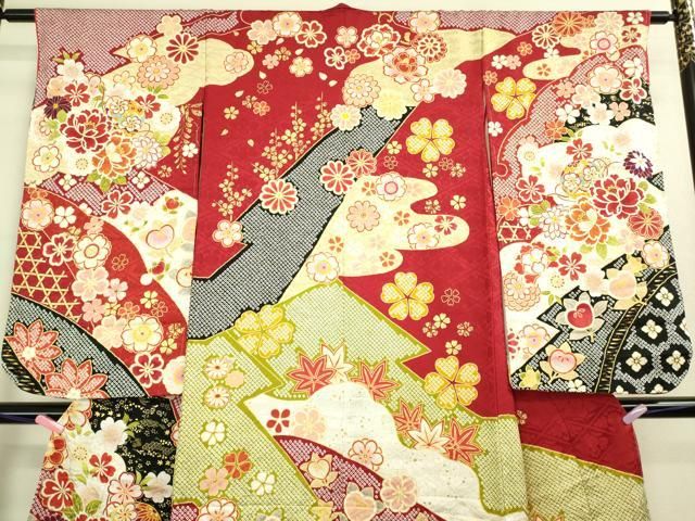 襦袢セット 駒刺繍